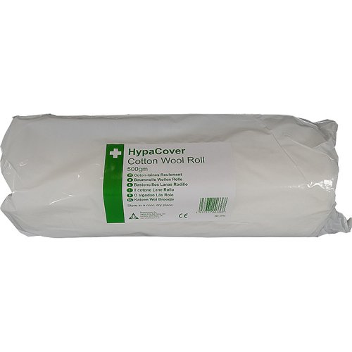 HypaCover Cotton Wool Roll500g bpc 500g