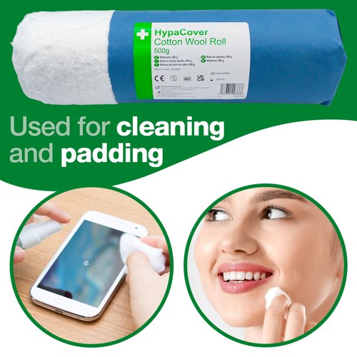 HypaCover Cotton Wool Roll 500g