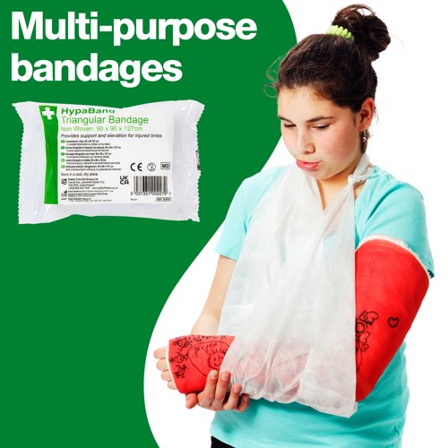 HypaBand Triangular Bandage Non-Woven Non-Sterile Single