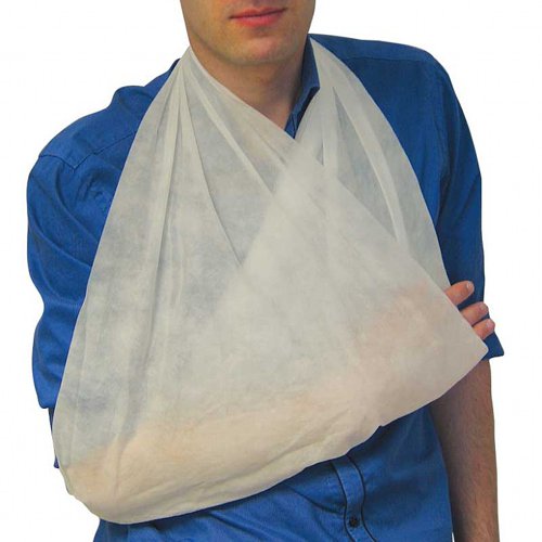 HypaBand Triangular Bandage Calico, Non-Sterile, PK6
