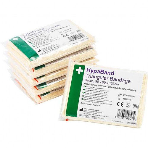HypaBand Triangular Bandage Calico, Non-Sterile, PK6