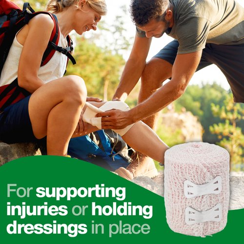 HypaBand Crepe Cotton Band. SM 5cm x 4.5m Pack of 6