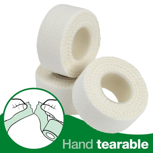 HypaBand EAB Tape SM PK3 White 2.5cm x 4.5m