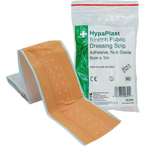 HypaPlast Fabric Strip Medium Dressing 6cm x 1m