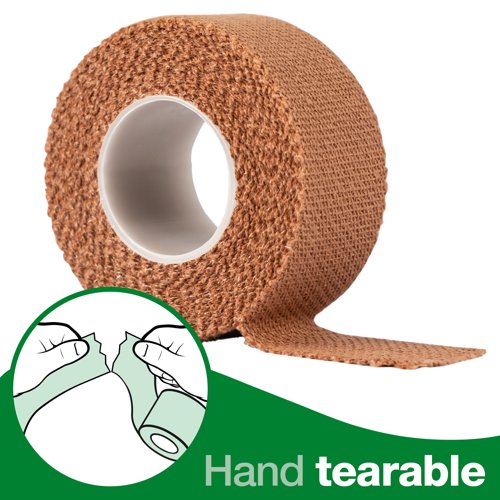 HypaPlast EAB Tape SM PK3 Tan 2.5cm x 4.5m
