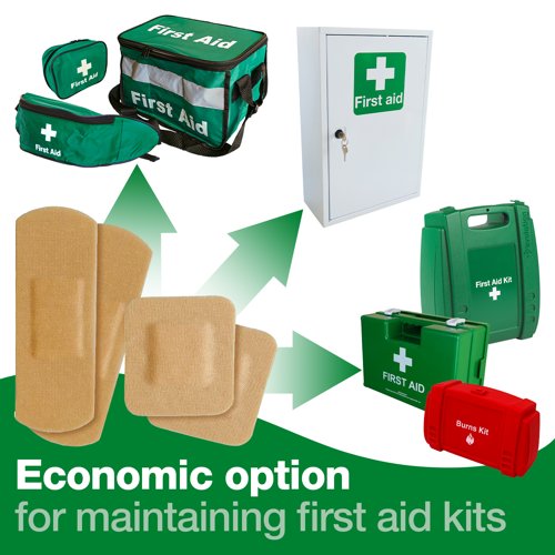 HypaPlast Fabric Pl. Assort.20 Sterile Assorted PK20