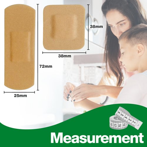 HypaPlast Fabric Pl. Assort.20 Sterile Assorted PK20