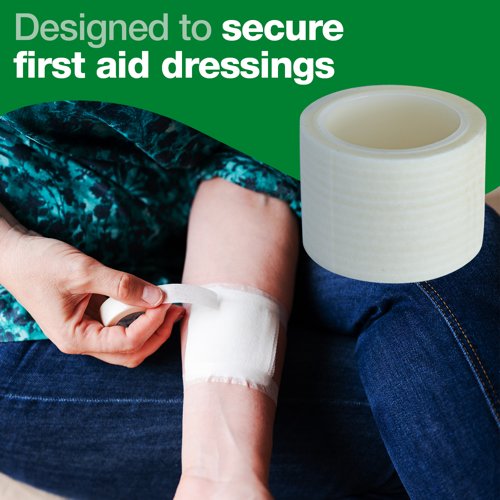 HypaCover Microporous Tape 2.5cm x 5m (Pack of 6) Medium 2.5cm x 5M