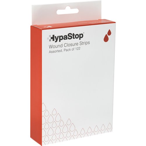 HypaStop Wound Closure Strips Assorted Sizes (Pack of 122)