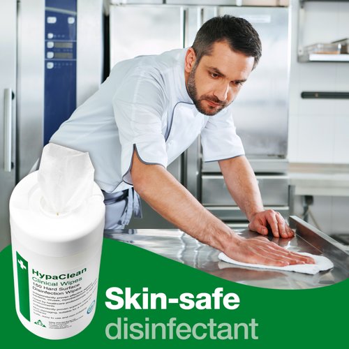 HypaClean Clinical Wipes 150 sheet tub