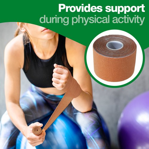 HypaPlast Kinesiology Tape Tan 5cm x 5m
