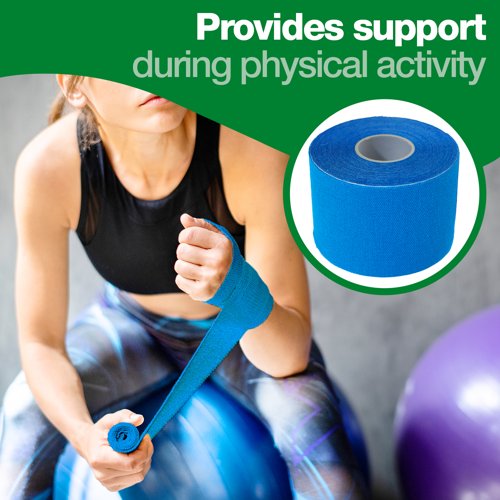 HypaPlast Kinesiol. Tape Blue Light Blue 5cm x 5m