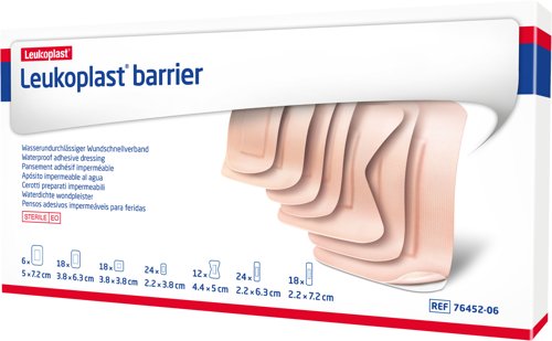 Leukoplast Barrier Plasters Washproof Assorted Pack of 120