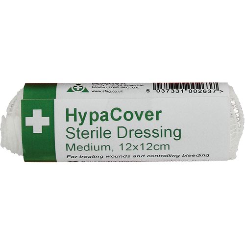 HypaCover Sterile Dressing Medium 12cm x 12cm (Pack 6) - D7631PK6