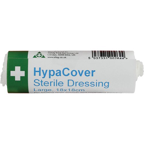 Safety First Aid HypaCover Sterile Dressing Large (Pack 6) D7632PK6