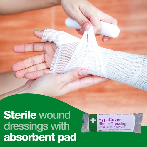 HypaCover Sterile Dressing Extra Large 28cmx18cm Single
