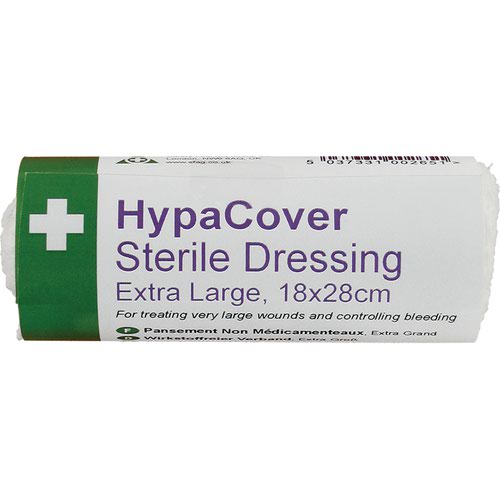 HypaCover Sterile Dressing, Extra Large, 28 x 18cm, Pack of 6