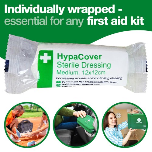 HypaCover Sterile Dressing Assorted Sizes (Pack 12) - D7634