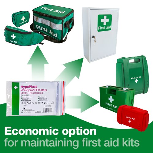 HypaPlast Pink WasHypaPlastr. Pl. 20 As. Plasters Assorted PK20