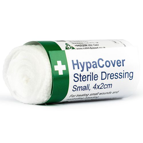 HypaCover Sterile Dressing, Small, 4 x 2cm, Pack of 6 