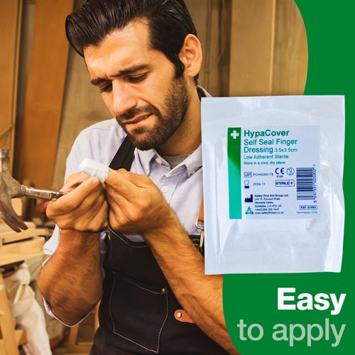 HypaCover Self Seal Finger Dressing (Pack 12) - D7893PK12