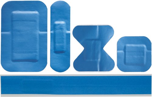 Leukoplast Detectable Blue Plasters Assorted Pack of 95