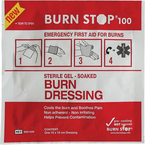 Burn Stop Burn Dressing, 10 x 10cm