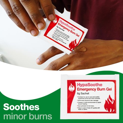 HypaSoothe Burn Gel Pack 6g sachets PK20