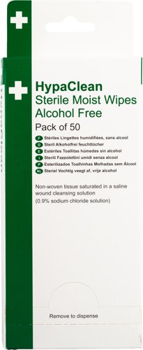 HypaClean Sterile Moist Wipes