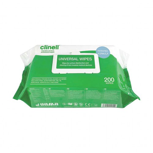 Clinell Universal Wipes PK200