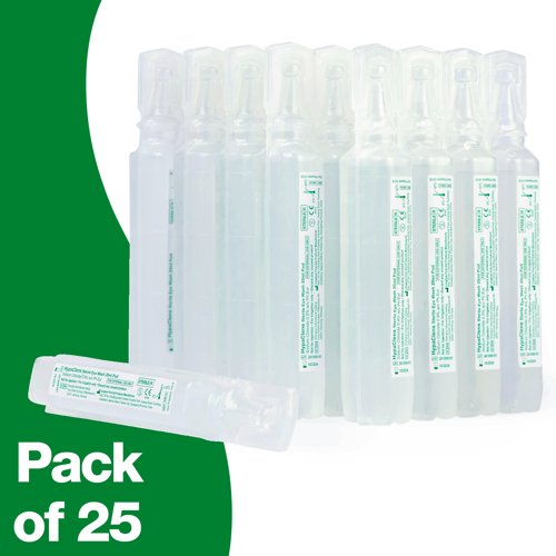 HypaClens Sterile Eyewash 20ml Pods (Pack 25) - E401APK25