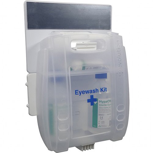 Evolution Series Plus 2 x 500ml Eye Wash Kit with Mirror - E459M 13586FA Buy online at Office 5Star or contact us Tel 01594 810081 for assistance