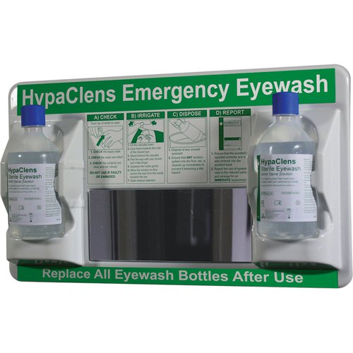 HypaCleans Eye Wash Station Large, 2 x 500ml