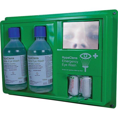 Hypaclens Eyewash Station Green with 2x500ml