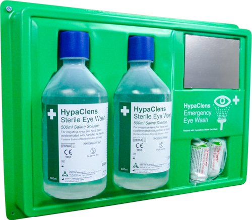 HypaClens Eye Wash Station Value With Mirror - E948