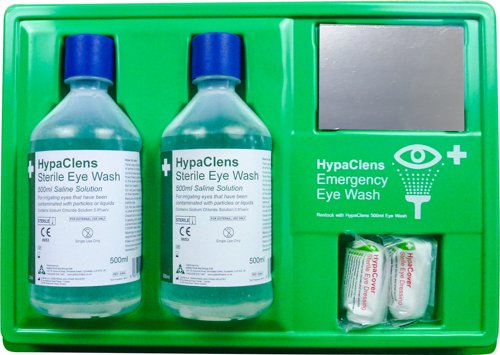 HypaClens Eye Wash Station Value With Mirror - E948