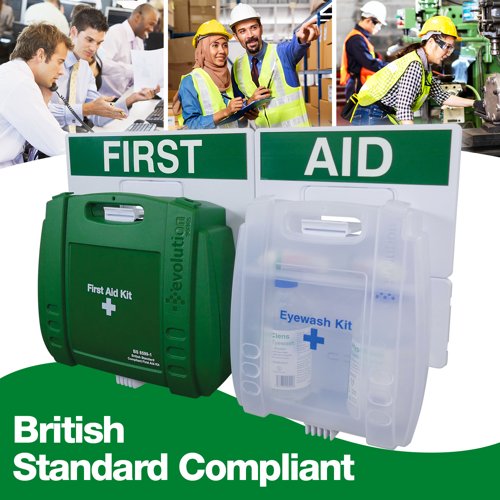 Evolution Eyewash & First Aid Point British Standard Compliant Large - FAP30LG