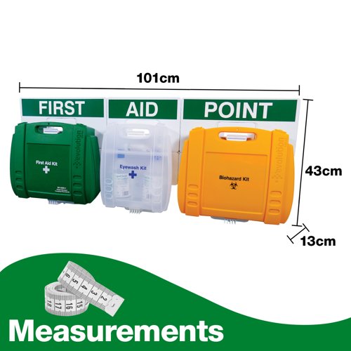 Evolution Plus Comprehensive First Aid Point (Large) British Standard Compliant