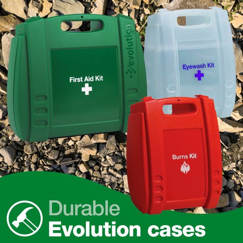 Evolution Plus First Aid Eye Wash and Burns Point (Large) British Standard Compliant