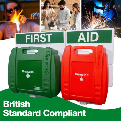 Evolution Plus First Aid & Burns Point (Large) British Standard Compliant