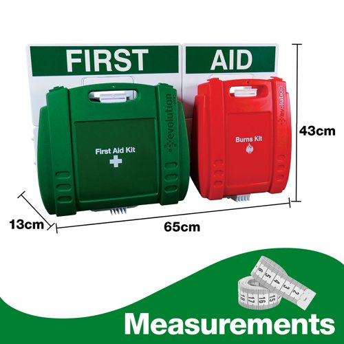 Evolution Plus First Aid & Burns Point (Large) British Standard Compliant