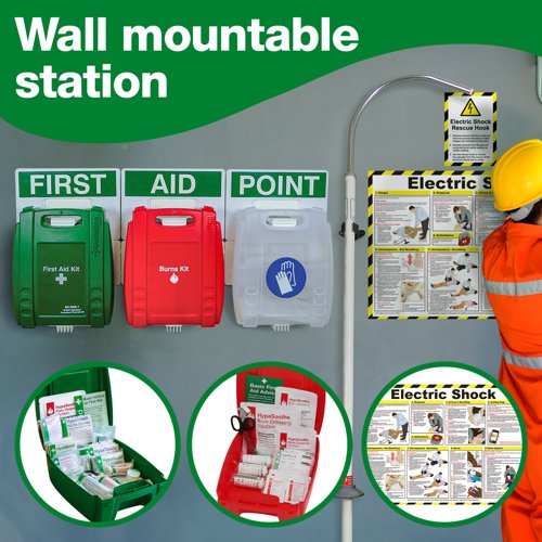 Evolution Electric Shock Rescue Point With Glove Dispenser - FAP5PES