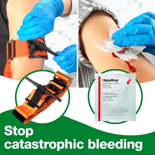 Evolution Plus First Aid Bleed Control & Burns Point