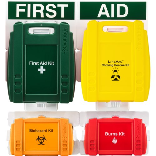 Evolution LifeVac Complete First Aid Point, British Standard Compliant