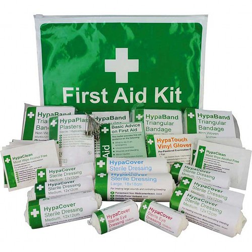 HSE Value First Aid Kit in Vinyl Wallet, 1-10 Persons