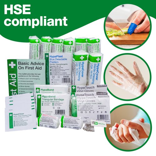 Economy Catering First Aid Kit 1-10 Persons