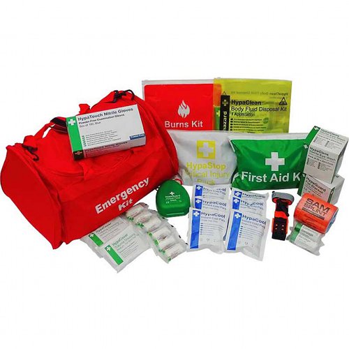 Emergency Trauma Kit in Emergency Kit Bag