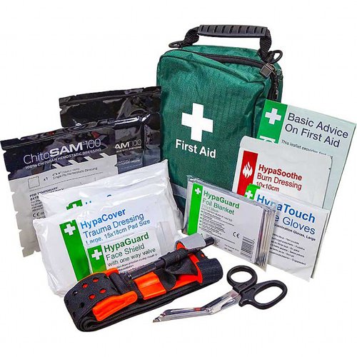 HypaStop Personal Trauma Kit in Premium Bag w/ Chito-SAM