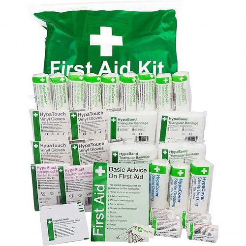 HSE Value First Aid Kit in Vinyl Wallet, 11-20 Persons