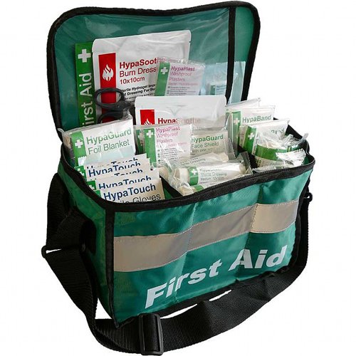 British Standard First Aid Kit in Haversack, Medium